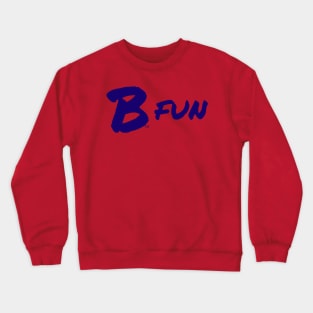 B Fun, Blue Crewneck Sweatshirt